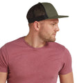 Olive Green-Black - Back - Beechfield Unisex Adult Original Trucker Cap