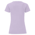 Soft Lavender - Back - Fruit of the Loom Womens-Ladies Iconic 150 T-Shirt