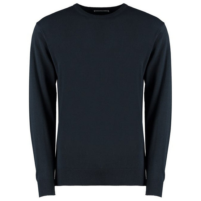 Navy - Front - Kustom Kit Mens Arundel Sweatshirt