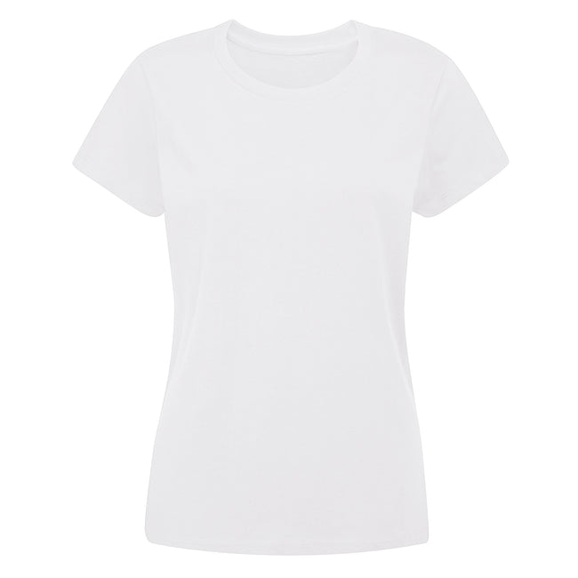 White - Front - Mantis Womens-Ladies Essential T-Shirt