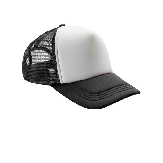 Black-White - Front - Result Detroit Trucker Cap