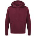 Burgundy - Front - Ultimate Everyday Apparel Unisex Adult Hoodie