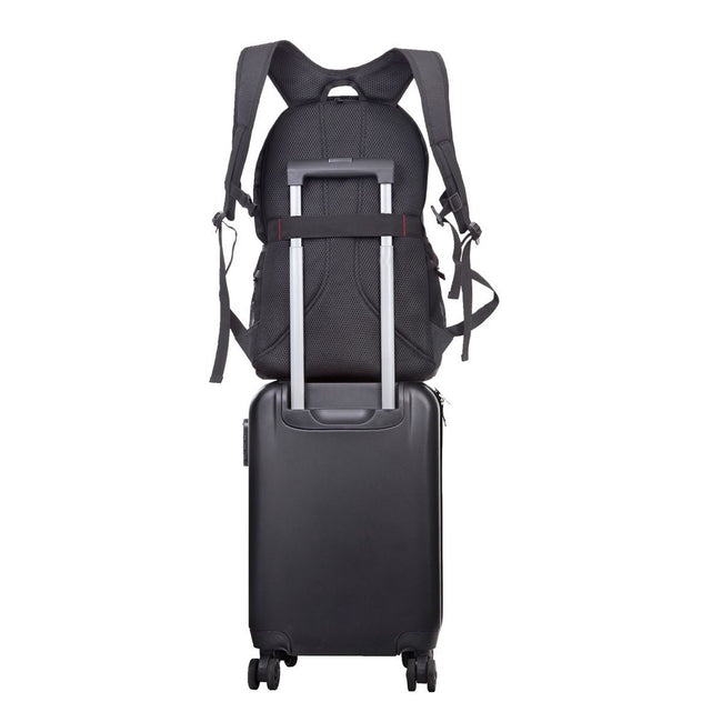 Black - Close up - Shugon Leipzig Laptop Bag