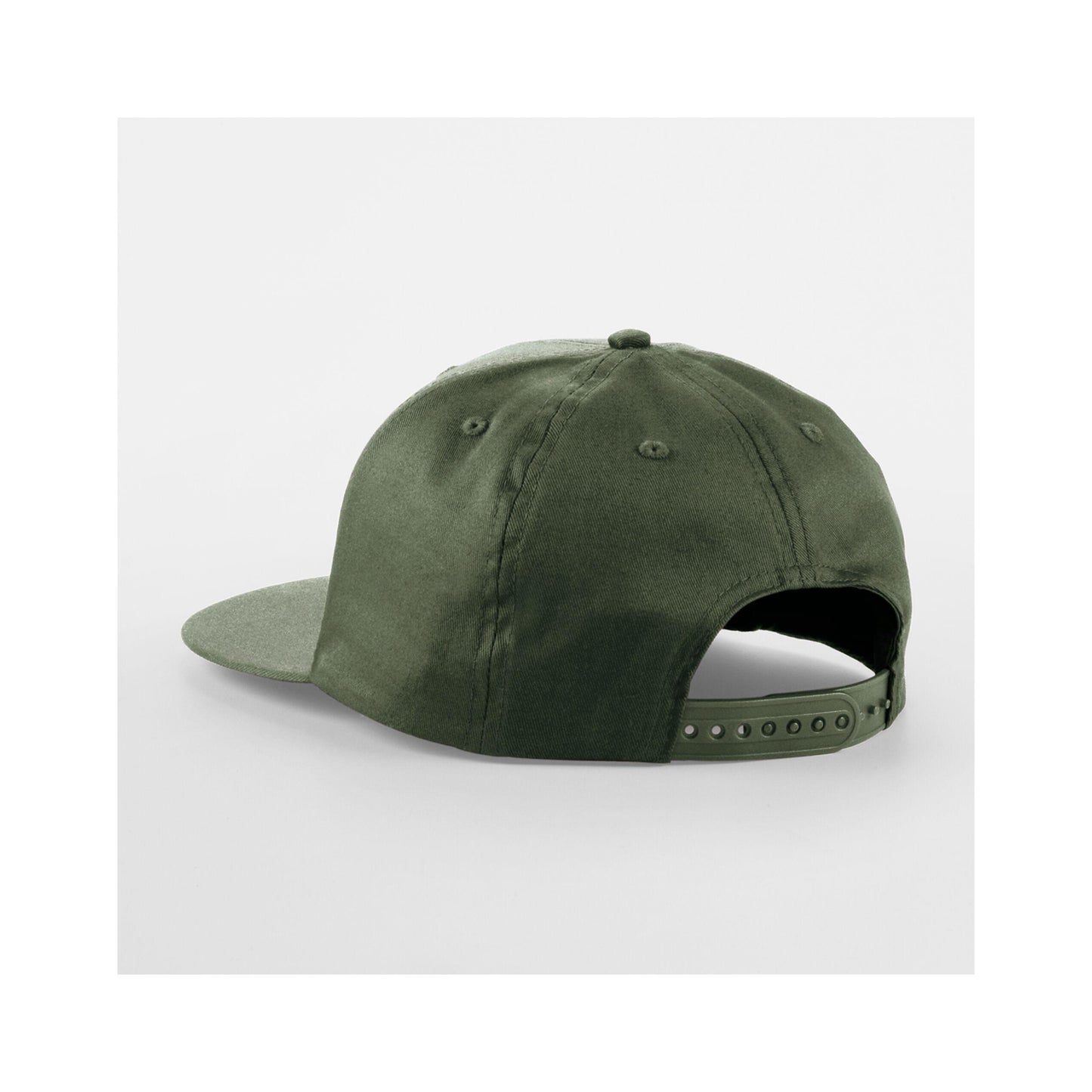 Olive Green - Pack Shot - Beechfield Rapper Snapback Cap