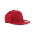 Classic Red - Front - Beechfield Rapper Snapback Cap