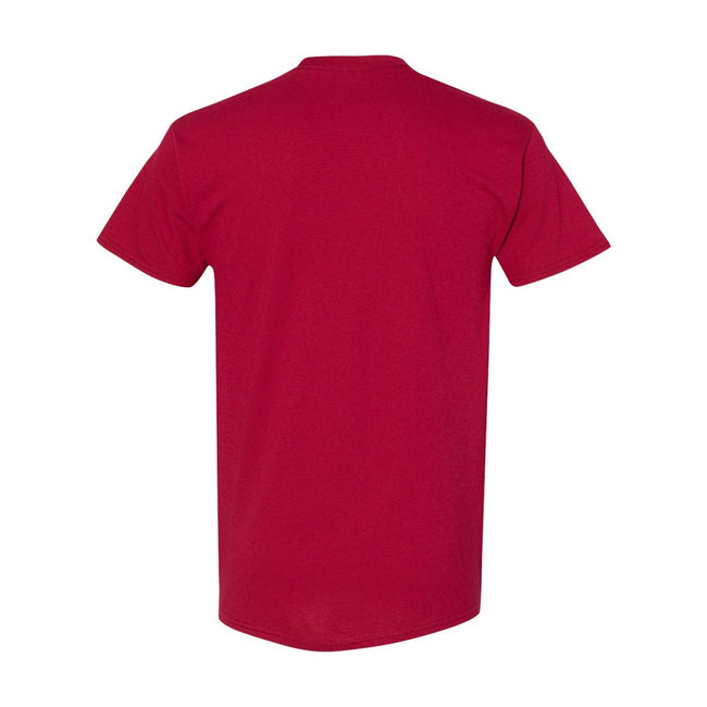 Cardinal - Lifestyle - Gildan Mens Heavy Cotton Short Sleeve T-Shirt (Pack Of 5)