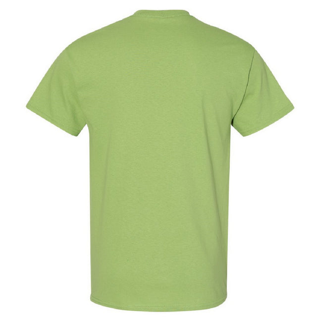 Indigo Blue - Side - Gildan Mens Heavy Cotton Short-Sleeved T-Shirt