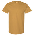 Old Gold - Front - Gildan Mens Heavy Cotton Short-Sleeved T-Shirt