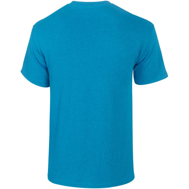 Cardinal - Side - Gildan Mens Heavy Cotton Short-Sleeved T-Shirt
