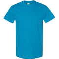 Sapphire - Front - Gildan Mens Heavy Cotton Short-Sleeved T-Shirt