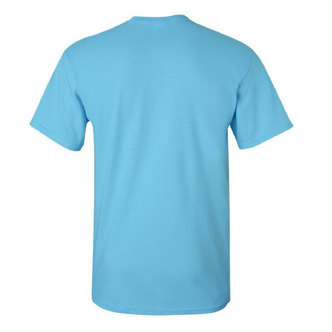 Sky - Side - Gildan Mens Heavy Cotton Short-Sleeved T-Shirt