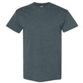 Dark Heather - Front - Gildan Mens Heavy Cotton Short-Sleeved T-Shirt
