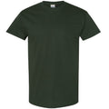 Forest Green - Front - Gildan Mens Heavy Cotton Short-Sleeved T-Shirt