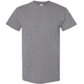 Graphite Heather - Front - Gildan Mens Heavy Cotton Short-Sleeved T-Shirt