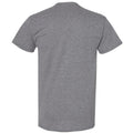 Graphite Heather - Back - Gildan Mens Heavy Cotton Short-Sleeved T-Shirt