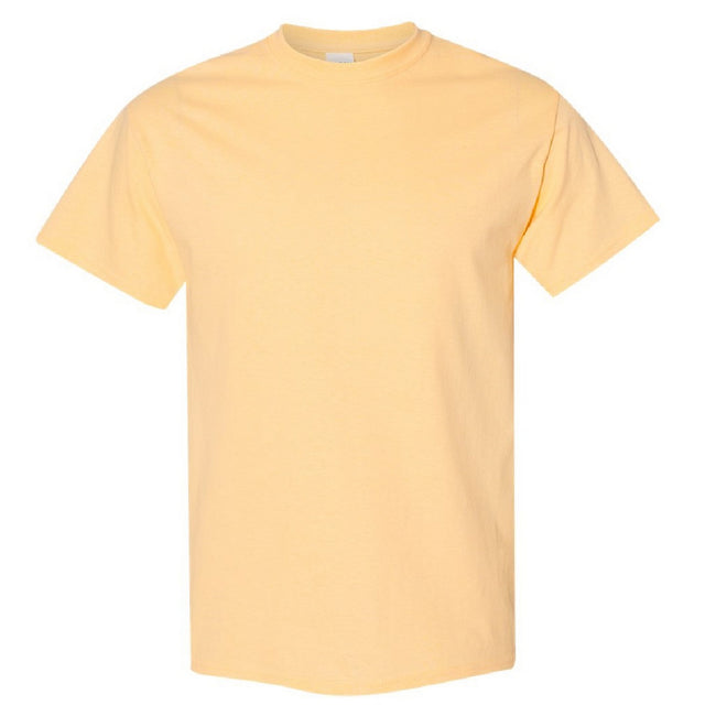Antique Cherry Red - Lifestyle - Gildan Mens Heavy Cotton Short-Sleeved T-Shirt
