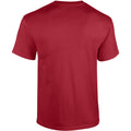 Cardinal - Back - Gildan Mens Heavy Cotton Short-Sleeved T-Shirt