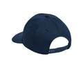 Navy - Back - Beechfield Urbanwear 5 Panel Snapback Cap