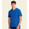 Royal Blue - Back - Fruit Of The Loom Mens Original Polo Shirt