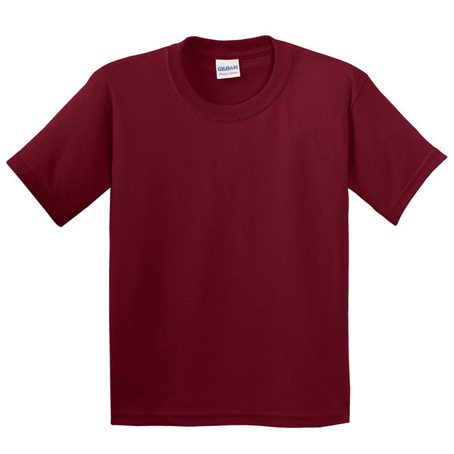 White - Pack Shot - Gildan Youth Unisex Heavy Cotton T-Shirt