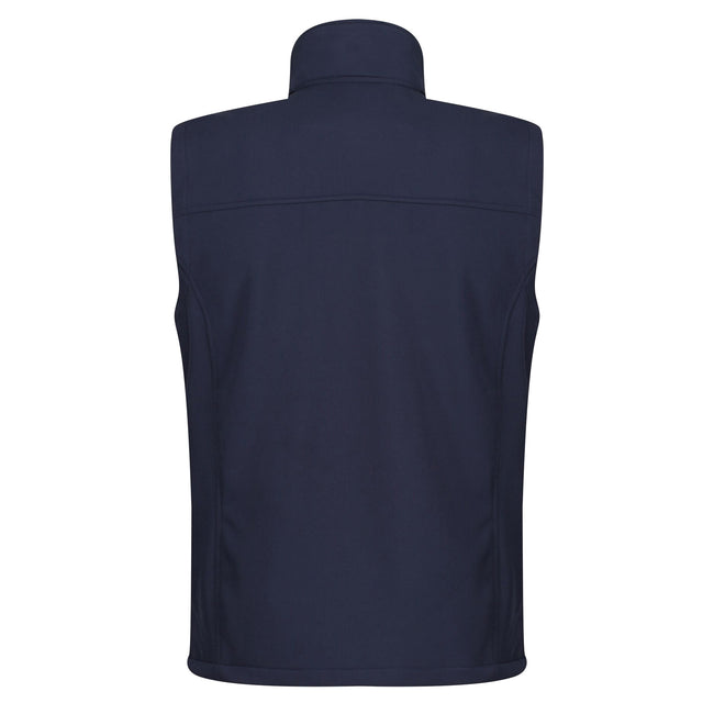 Navy-Navy - Back - Regatta Mens Flux Softshell Body Warmer