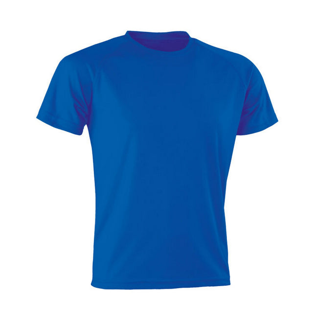 Royal Blue - Front - Spiro Mens Impact Aircool T-Shirt