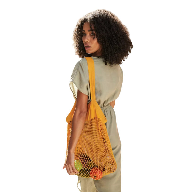 Amber Brown - Back - Westford Mill Mini Organic Cotton Tote