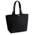 Black - Front - Westford Mill Marina Organic Cotton Tote