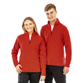 Red - Side - Result Genuine Recycled Unisex Adult Microfleece Top