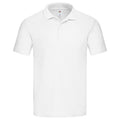 White - Front - Fruit of the Loom Mens Original Polo Shirt
