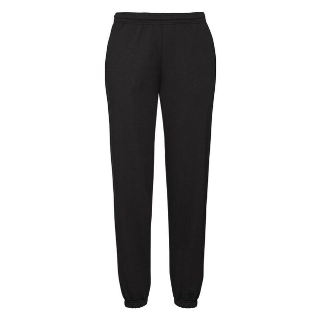 Black - Front - Fruit of the Loom Mens Jogging Bottoms