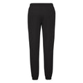 Black - Back - Fruit of the Loom Mens Jogging Bottoms