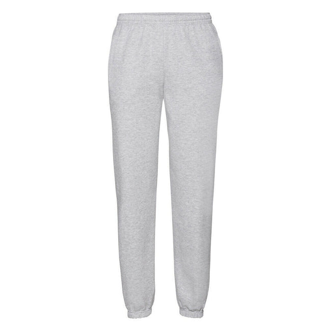 Heather Grey - Front - Fruit of the Loom Mens Jogging Bottoms