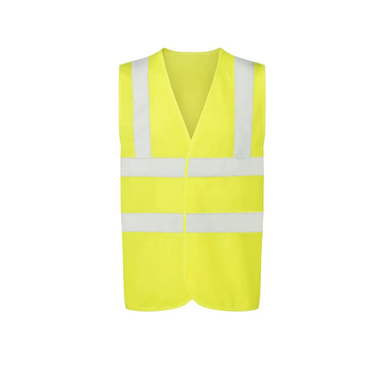 Yellow - Front - Ultimate Clothing Collection Unisex UCC4 Adult Hi-Vis Vest