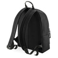 Black - Back - Bagbase Recycled Backpack