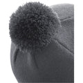 Graphite Grey - Back - Beechfield Original Pom Pom Beanie