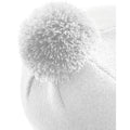 White - Back - Beechfield Original Pom Pom Beanie