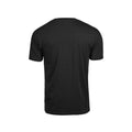 Black - Back - Tee Jays Mens Stretch T-Shirt