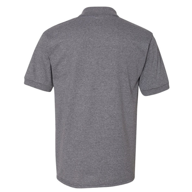 Navy - Lifestyle - Gildan Adult DryBlend Jersey Short Sleeve Polo Shirt