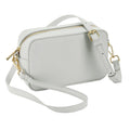 Soft Grey - Front - Bagbase Boutique Crossbody Bag