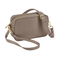 Taupe - Front - Bagbase Boutique Crossbody Bag