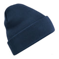 French Navy - Front - Beechfield Original Recycled Cuffed Beanie
