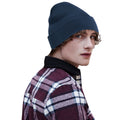 French Navy - Back - Beechfield Original Recycled Cuffed Beanie
