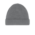 Graphite - Front - Beechfield Organic Cotton Beanie