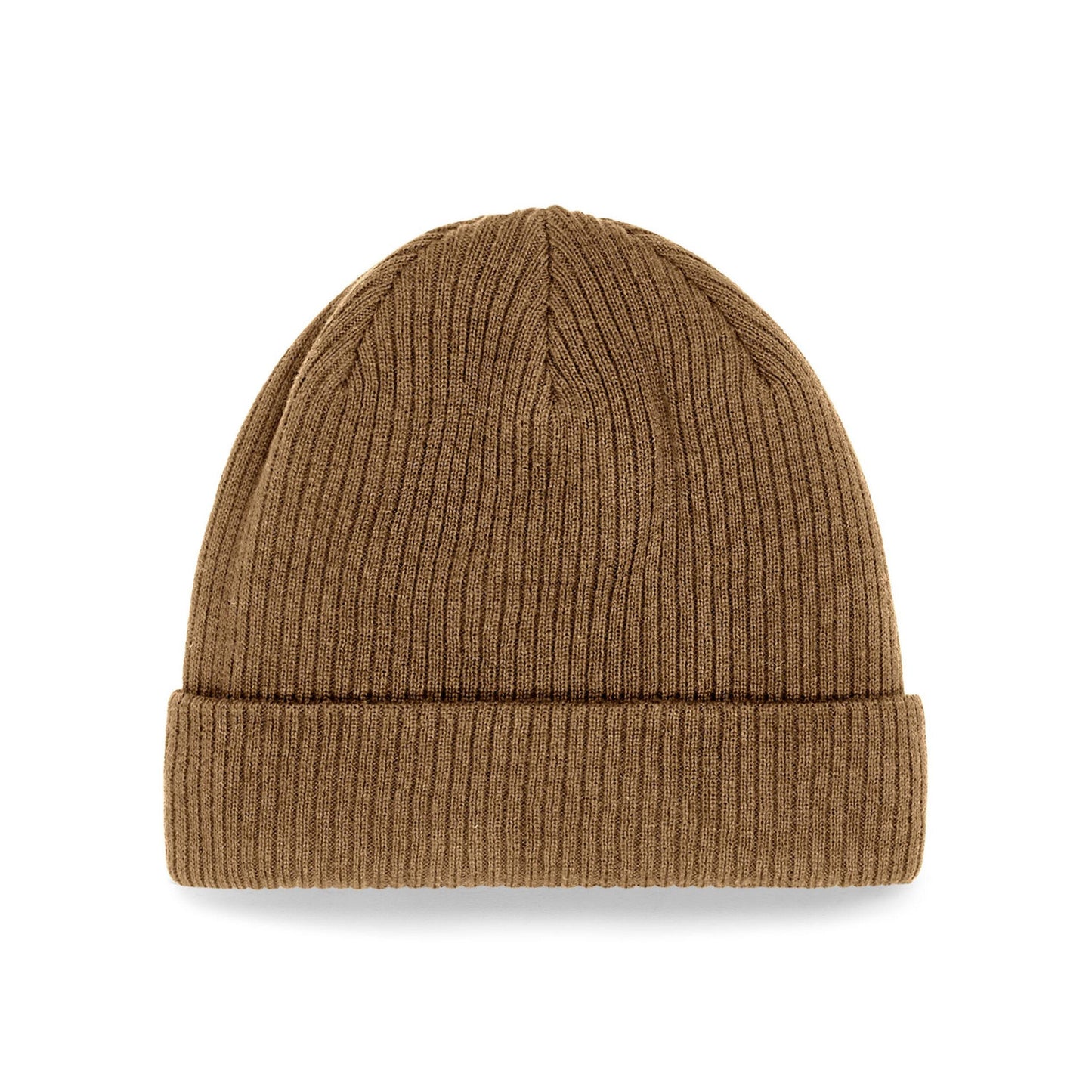Biscuit - Side - Beechfield Organic Cotton Beanie
