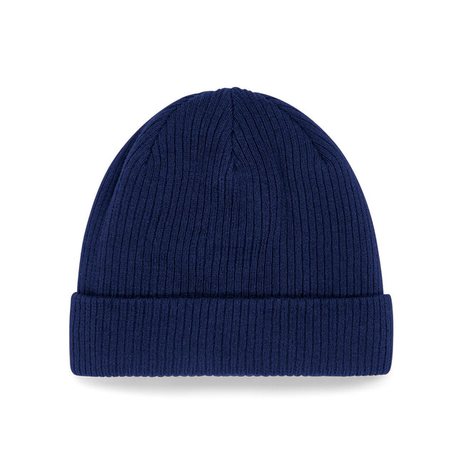 Oxford Navy - Back - Beechfield Organic Cotton Beanie