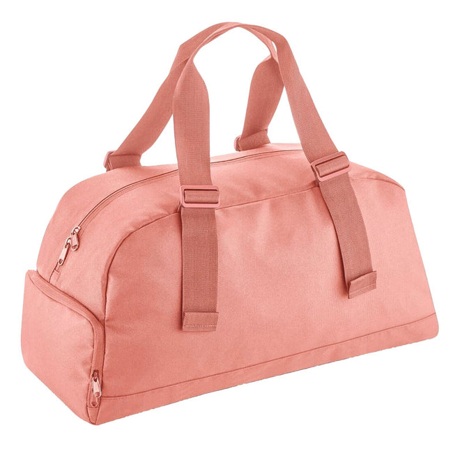 Blush Pink - Front - Bagbase Essentials Recycled Holdall