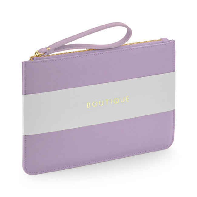 Lilac - Side - Bagbase Boutique Pouch