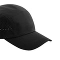 Black - Back - Beechfield Technical Cap