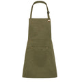 Olive - Front - Dennys Unisex Adult Le Chef Full Apron